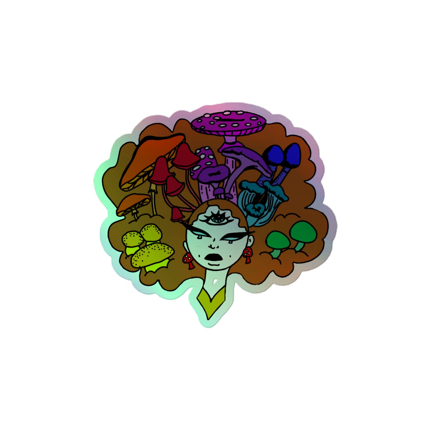 Holographic stickers